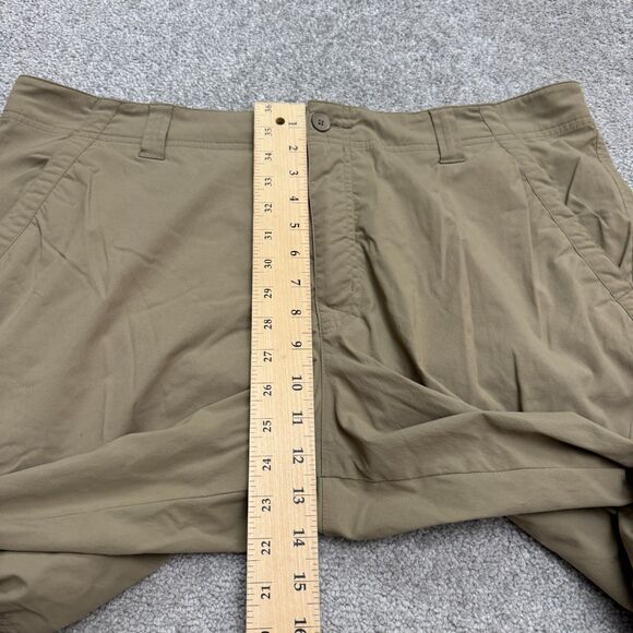 Royal Robbins Cargo Outdoor Pants Mens 40x30 Tan Brown Straight Leg Nylon Hike - Picture 14 of 16